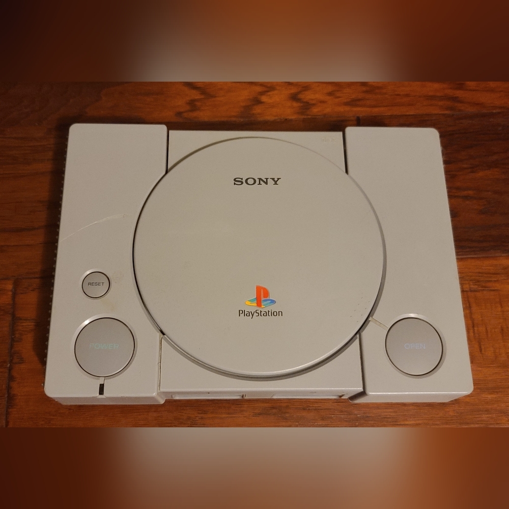 Original Sony PlayStation PS1 System Console Only SCPH-7501 Gray As Is UNTESTED